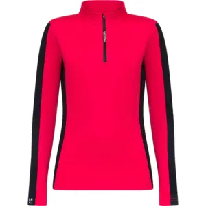 Rock Experience Vali Fleece Met Halve Rits 3040 Viva Magenta / 0208 Caviar