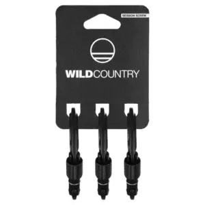 Wildcountry Session Screw Karabijnhaak 3 Eenheden Zwart