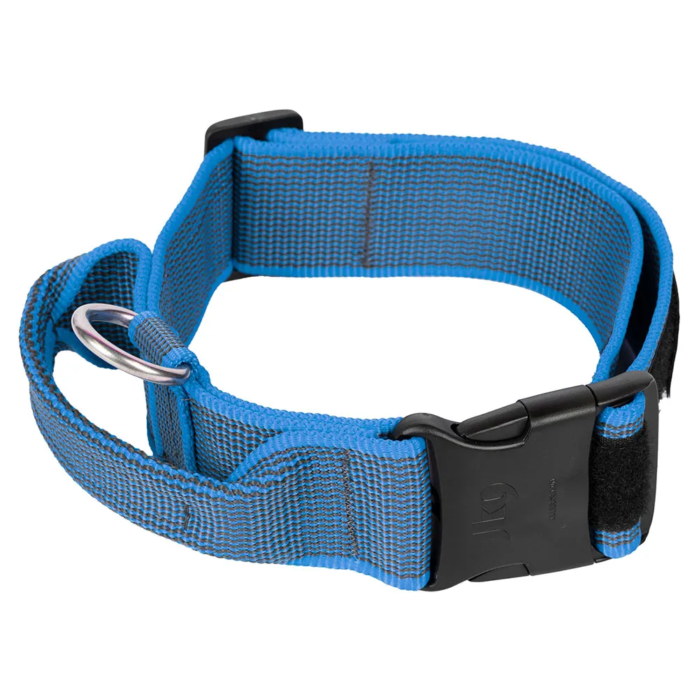 Julius K-9 Collar Hondenhalsband Blauw
