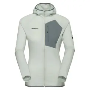 Mammut Aenergy Light Fleece Met Volledige Rits Zilver