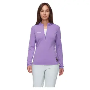 Mammut Aenergy Ml Fleece Met Halve Rits Lavandin