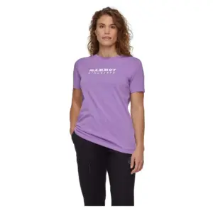 Mammut Core Logo T-shirt Met Korte Mouwen Lavandin