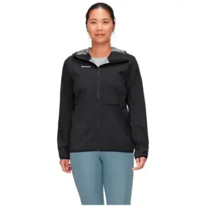 Mammut Ducan Light Hardshell Jas Zwart