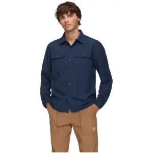 Mammut Highland Overhemd Met Lange Mouwen Blauw