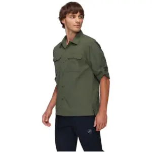 Mammut Highland Overhemd Met Lange Mouwen Dark Marsh