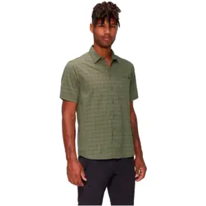 Mammut Lenni Overhemd Met Korte Mouwen Marsh / Dark Marsh