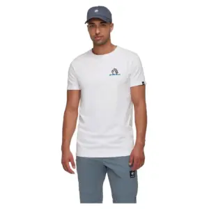 Mammut Massone Hold T-shirt Met Korte Mouwen Wit
