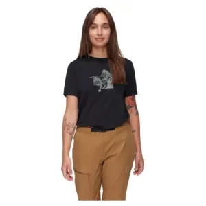 Mammut Mountain 4208m T-shirt Met Korte Mouwen Zwart