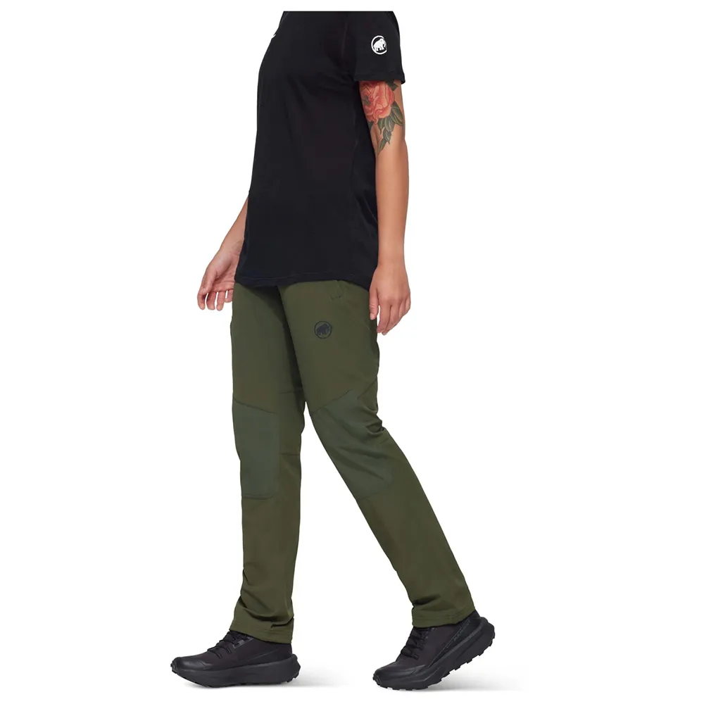 Mammut Runbold Guide Softshell Broek Dark Marsh