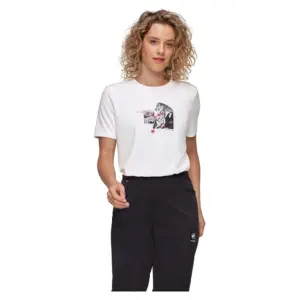 Mammut Mountain 4208m T-shirt Met Korte Mouwen Wit