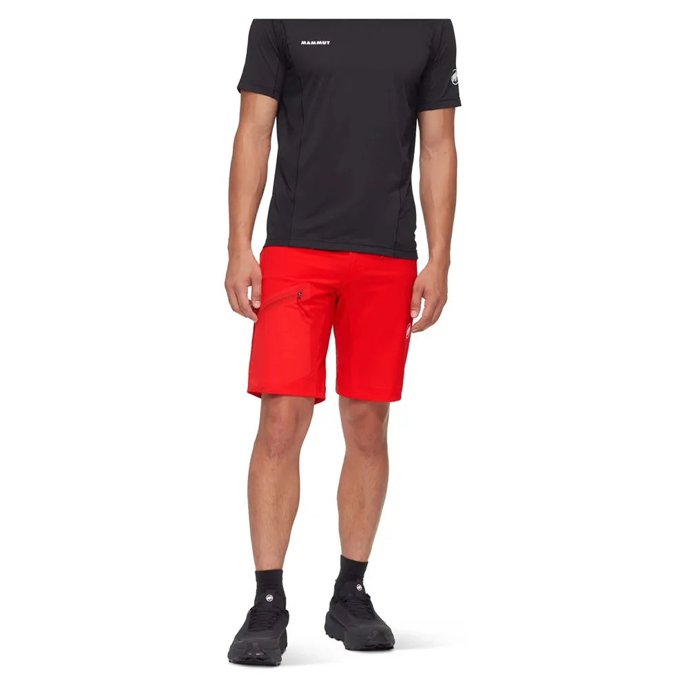 Mammut Taiss Softshell Korte Broek Rood