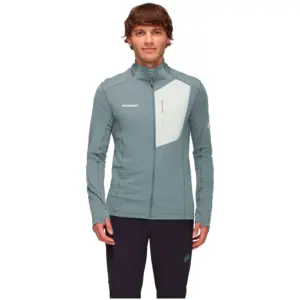 Mammut Taiss Light Fleece Met Volledige Rits Zilver