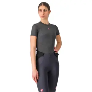 Castelli Medio Korte Mouwen Basislaag Grijs