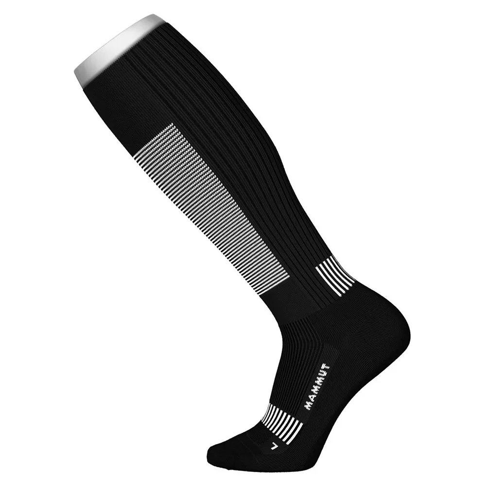 Mammut Mountaineering Compression Knee Sokken Zwart