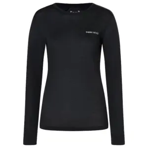 Super.natural Alarm Running T-shirt Met Lange Mouwen Zwart