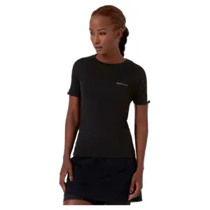 Super.natural Alarm Running T-shirt Met Korte Mouwen Zwart