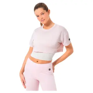 Super.natural Crop T-shirt Met Korte Mouwen Wit
