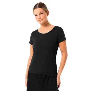 Super.natural Midsummer T-shirt Met Korte Mouwen Zwart