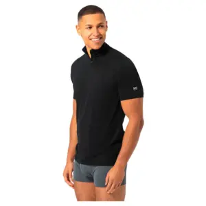 Super.natural Tundra175 Sweatshirt Met Halve Rits Zwart