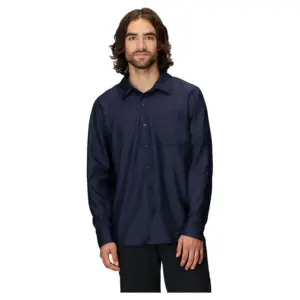 Marmot Airexchange Overhemd Met Lange Mouwen Marineblauw