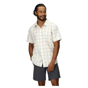 Marmot Airexchange Novelty Overhemd Met Korte Mouwen Creme
