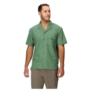 Marmot Airexchange Upf 40 Camp Novelty Overhemd Met Korte Mouwen Groen