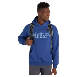 Marmot Mountain Works Hoodie Blauw