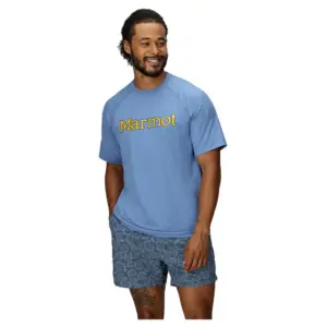 Marmot Windridge Graphic T-shirt Met Korte Mouwen Raincloud