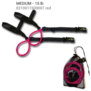 Gabel Acc Trainingsrubber 2 Eenheden Rood