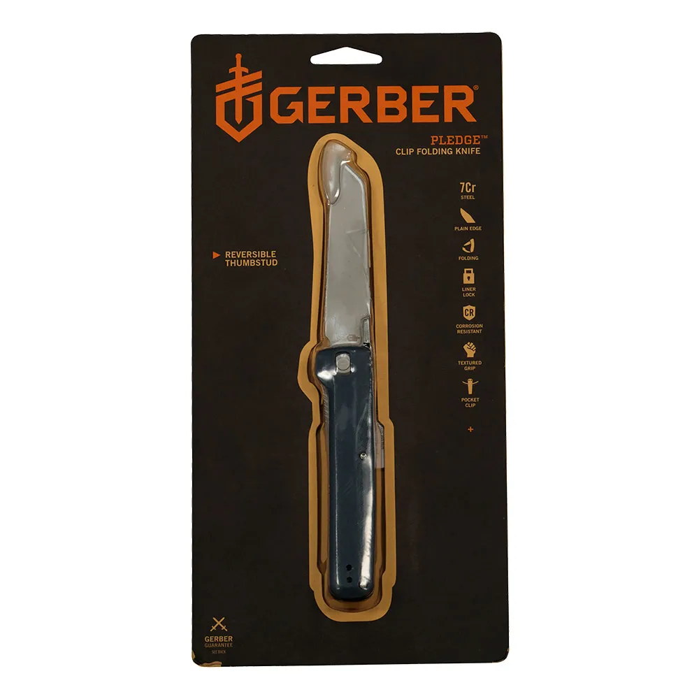 Gerber Pledge Zakmes Blauw