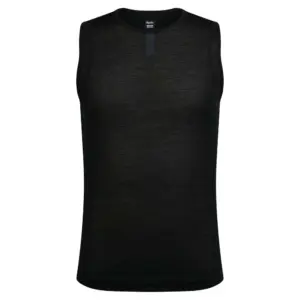 Rapha Merino Lightweight Mouwloos Basislaag Zwart
