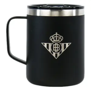Runbott Real Betis Escudo 400ml Thermosbeker Zwart