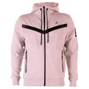 Adtime Demian Sweatshirt Met Rits Grijs