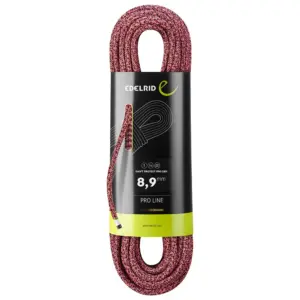 Edelrid Swift Protect Pro Dry 8.9 Mm Touw Night / Fire