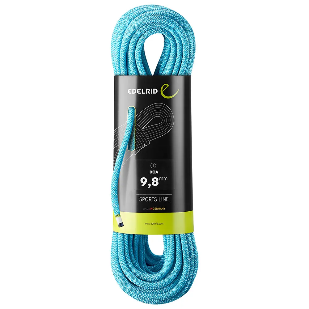 Edelrid Boa 9.8 Mm+liner Touw Blauw