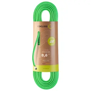 Edelrid Siskin Eco Dry 8.6 Mm Touw Groen