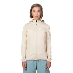 Hannah Dagnys Hoody Fleece Met Volledige Rits Rainy Day Mel
