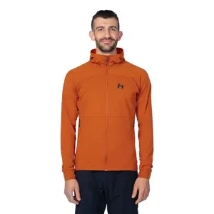 Hannah Ethan Hoody Fleece Met Volledige Rits Potters Clay