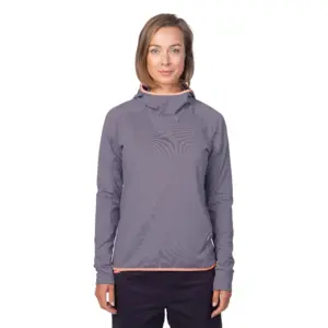 Hannah Nyma Hoody Fleece Met Volledige Rits Grijs