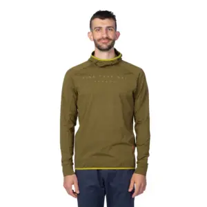 Hannah Thony Hoody Fleece Met Volledige Rits Beech Mel