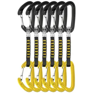 Grivel Alpine Plume Evo Quickdraw 6 Eenheden Zilver