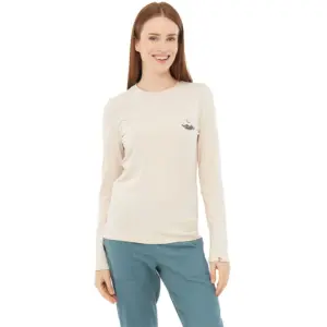 Viking Escalante Bamboo T-shirt Met Lange Mouwen Beige