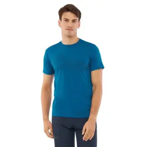 Viking Lenta Bamboo Light T-shirt Met Korte Mouwen Marineblauw