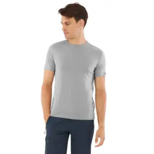 Viking Lenta Bamboo Light T-shirt Met Korte Mouwen Grijs