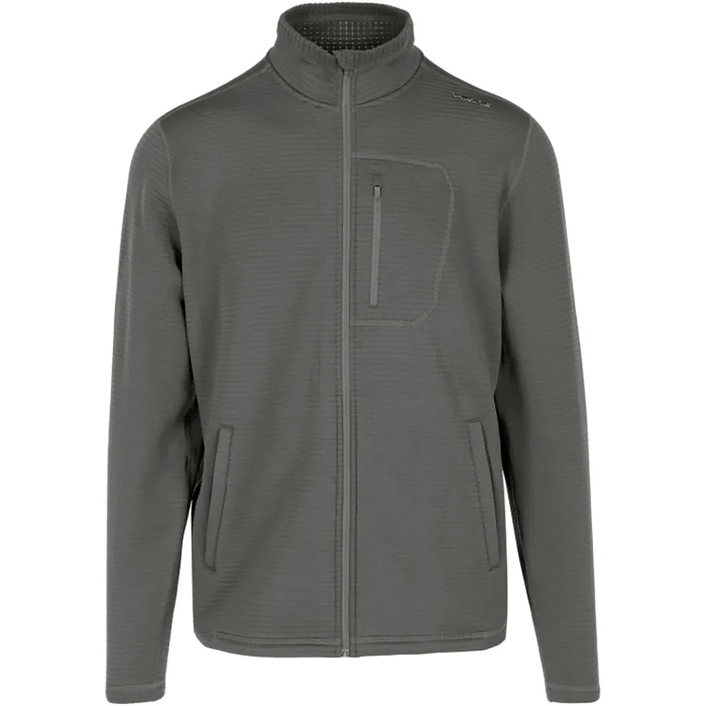 Viking Midlayer Admont Sweatshirt Met Rits Grijs