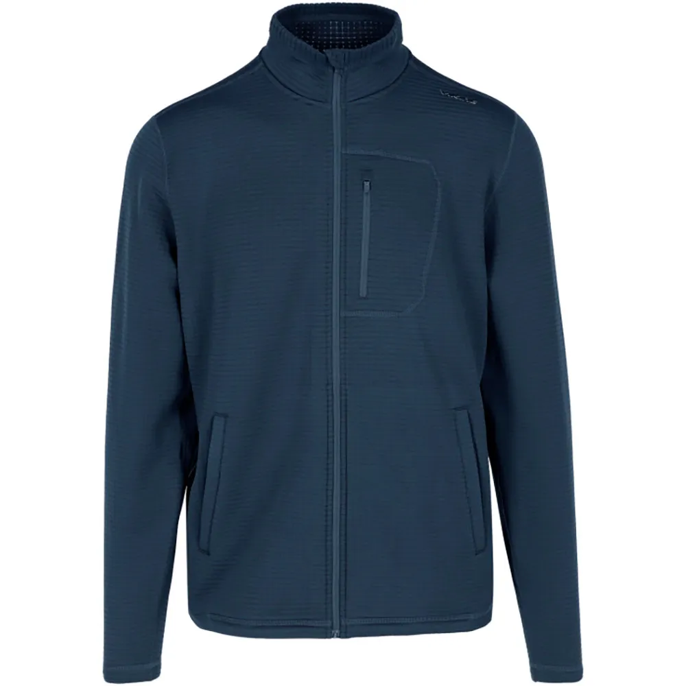 Viking Midlayer Admont Sweatshirt Met Rits Blauw