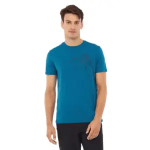 Viking Morain Bamboo T-shirt Met Korte Mouwen Blauw