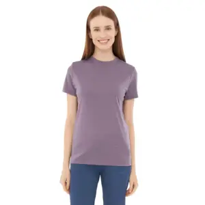 Viking Salen Merino T-shirt Met Korte Mouwen Paars