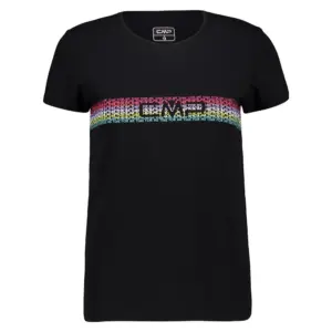 Cmp 39d4906 T-shirt Met Korte Mouwen Zwart