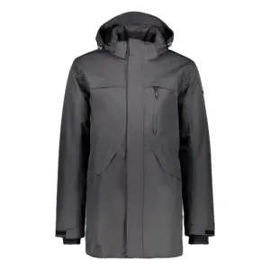 Cmp Parka Zip Hood 38z2127 Jas Zwart